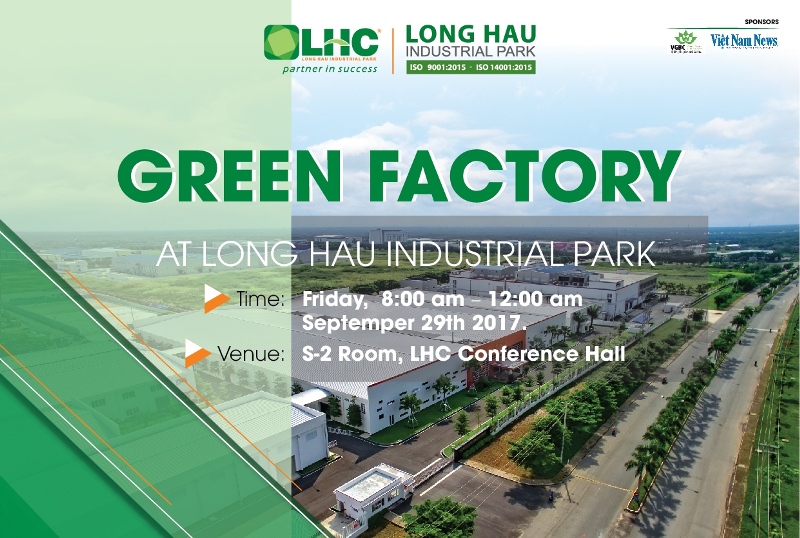 Hội thảo “Nhà máy xanh tại KCN Long Hậu”