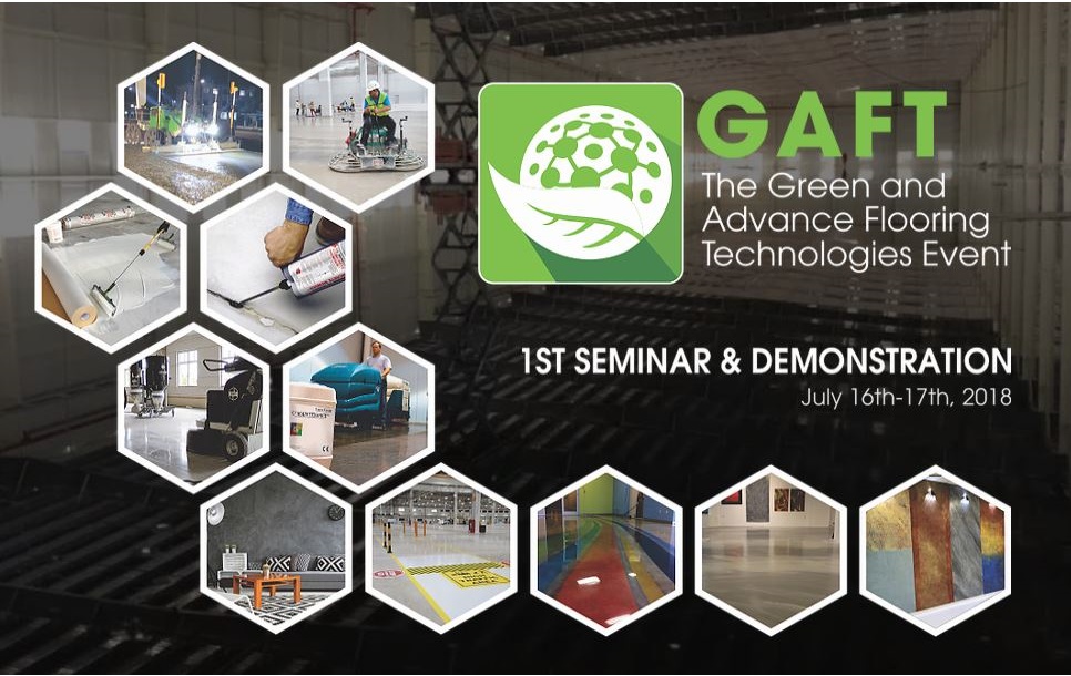 [HCMC, 16-17/07/2018] GAFT – The Green and Advance Flooring Technologies