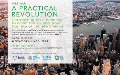 [05/06/2019 – Webinar] A Practical Revolution: Retrofitting NYC buildings to clean the air and slow the rate of climate change