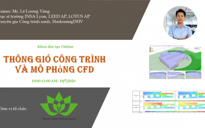 VGBC Online training: Thông gió công trình và Mô phỏng CFD (10:00 AM, 18/7/2020)