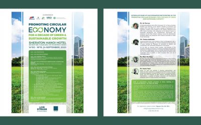 Hội thảo chuyên đề: Thúc đẩy Kinh tế tuần hoàn (chiều 24/9/2020 tại Sheraton Hà Nội), do VGBC, Eurocham và VCCI/VBCSD đồng tổ chức
