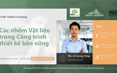 VGBC webinar: Materials in Green building (10/04/2021)