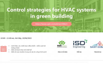 Thư mời webinar: Các chiến lược điều khiển hệ thống HVAC trong công trình Xanh (19/06/2021)